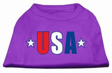 Usa Star Screen Print Shirt