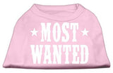 Most Wanted Screen Print Shirt