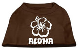 Aloha Flower Screen Print Shirt