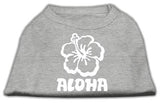 Aloha Flower Screen Print Shirt