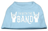 With The Band Screen Print Shirt