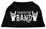 With The Band Screen Print Shirt