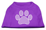 Chevron Paw Screen Print Shirt