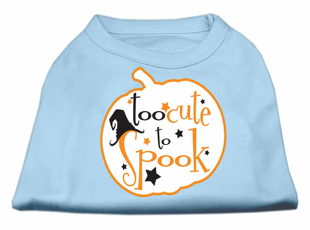 Too Cute To Spook Screen Print Dog Shirt