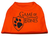 Game Of Bones Screen Print Dog Shirt