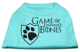 Game Of Bones Screen Print Dog Shirt