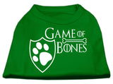 Game Of Bones Screen Print Dog Shirt