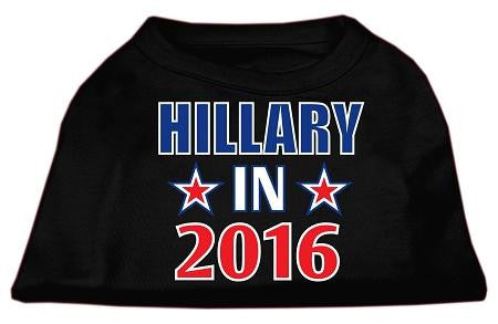 Hillary in 2016 Election Screenprint Shirts Black XXL (18)