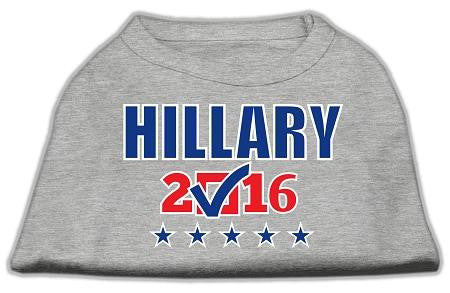 Hillary Checkbox Election Screenprint Shirts Grey Sm (10)