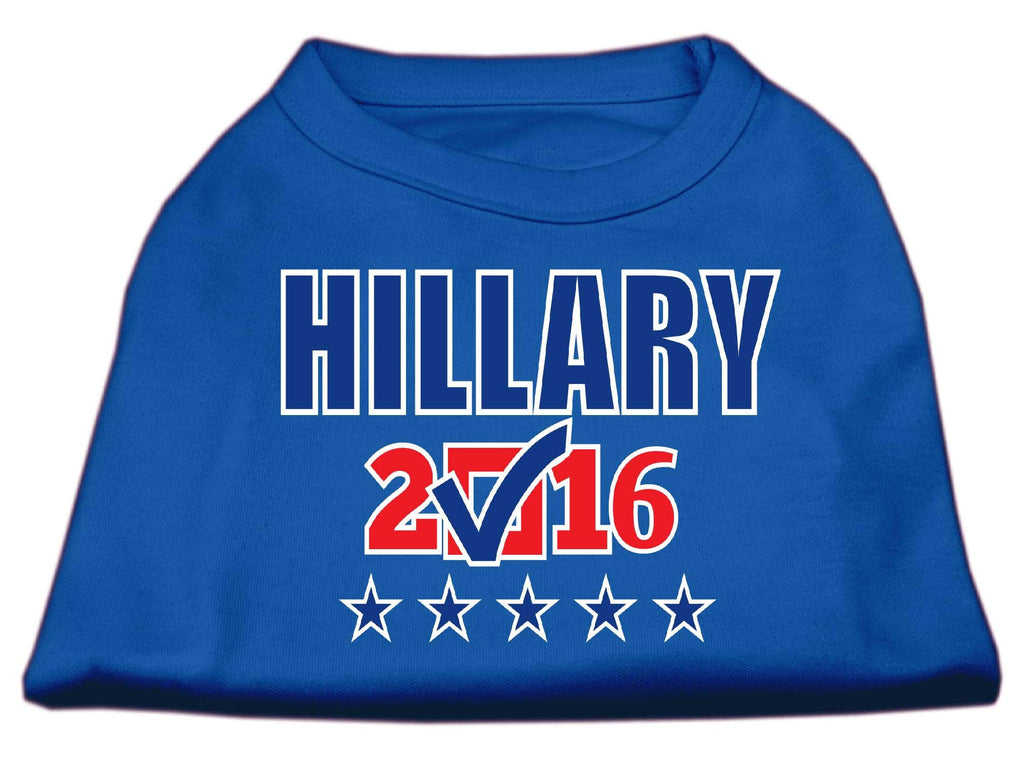 Hillary Checkbox Election Screenprint Shirts Blue XS (8)