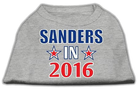 Sanders in 2016 Election Screenprint Shirts Grey Sm (10)