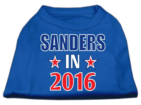 Sanders in 2016 Election Screenprint Shirts Blue XS (8)