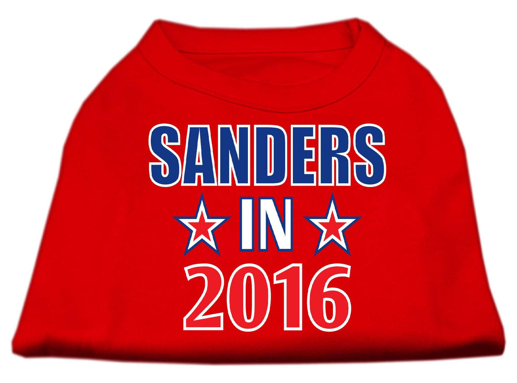 Sanders in 2016 Election Screenprint Shirts Red XXXL (20)