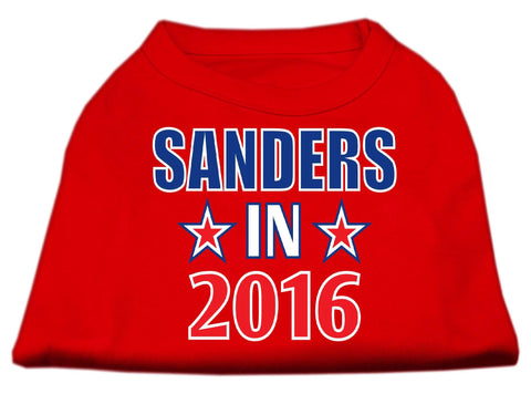 Sanders in 2016 Election Screenprint Shirts Red XXXL (20)