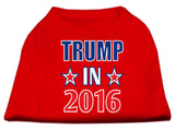 Trump In 2016 Election Screenprint Shirts