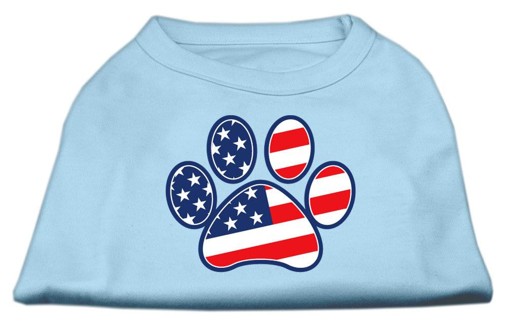 Patriotic Paw Screen Print Shirts