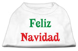 Feliz Navidad Screen Print Shirts