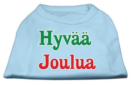 Hyvaa Joulua Screen Print Shirt