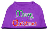 Merry Christmas Screen Print Shirt