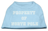 Property Of North Pole Screen Print Shirts