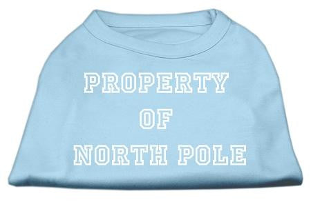 Property Of North Pole Screen Print Shirts