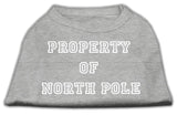 Property Of North Pole Screen Print Shirts