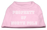 Property Of North Pole Screen Print Shirts