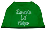 Santa's Lil' Helper Screen Print Shirt