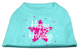 Scribble Happy Holidays Screenprint Shirts