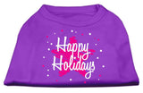 Scribble Happy Holidays Screenprint Shirts