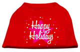 Scribble Happy Holidays Screenprint Shirts