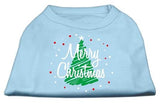 Scribbled Merry Christmas Screenprint Shirts