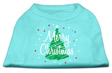 Scribbled Merry Christmas Screenprint Shirts