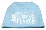 All My Friends Are Flakes Screen Print Shirt