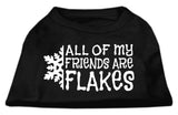 All My Friends Are Flakes Screen Print Shirt