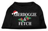 Aberdoggie Christmas Screen Print Shirt