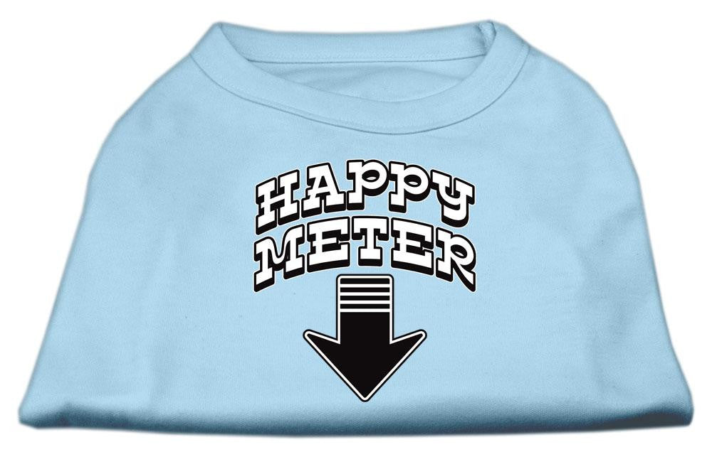 Happy Meter Screen Printed Dog Shirt