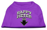 Happy Meter Screen Printed Dog Shirt