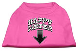 Happy Meter Screen Printed Dog Shirt