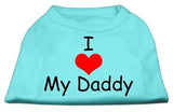 I Love My Daddy Screen Print Shirts