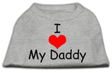 I Love My Daddy Screen Print Shirts