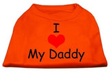 I Love My Daddy Screen Print Shirts