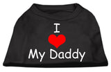 I Love My Daddy Screen Print Shirts