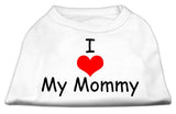 I Love My Mommy Screen Print Shirts