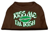 Kiss Me I'm Irish Screen Print Shirt