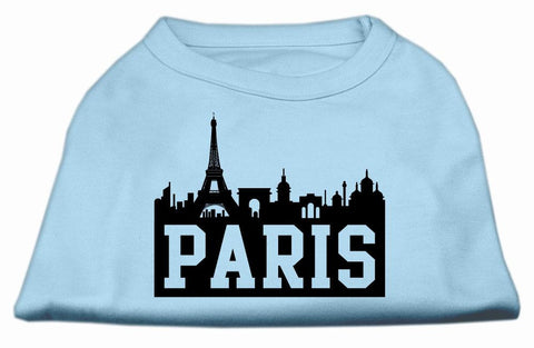 Paris Skyline Screen Print Shirt