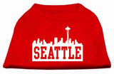 Seattle Skyline Screen Print Shirt