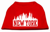 New York Skyline Screen Print Shirt