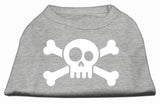 Skull Crossbone Screen Print Shirt