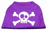 Skull Crossbone Screen Print Shirt